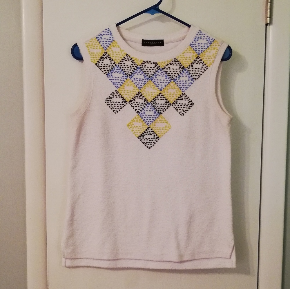 Sanctuary beaded tank top